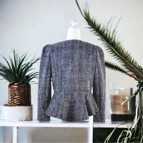 NWT Halogen Petite Tweed Jacket/Blazer - Picture 2 of 3